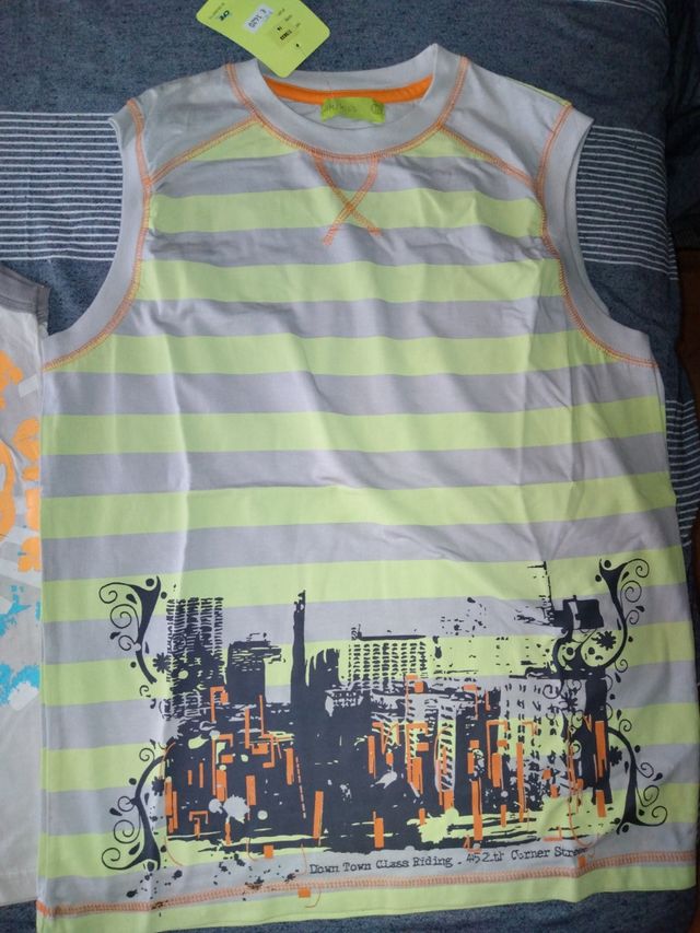 2 Camisetas niño talla 16
