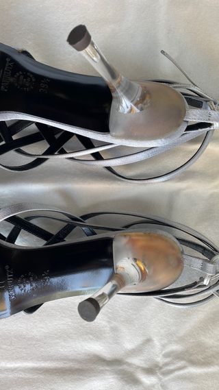 Sandalias Farrutx Plata. Vintage