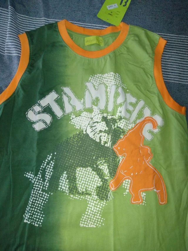 Camiseta niño talla 13 sin mangas