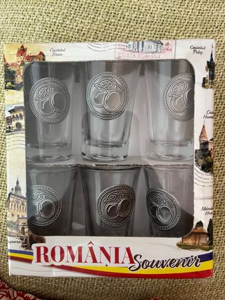 Vasos chupito Rumania - 6uds
Nuevos