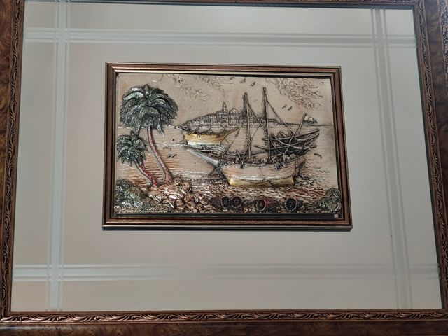 Cuadro relieve náutico