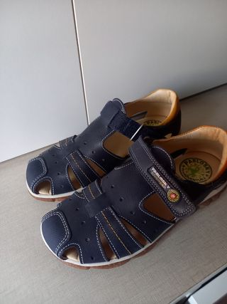 Sandalias Pablosky niño - Azul