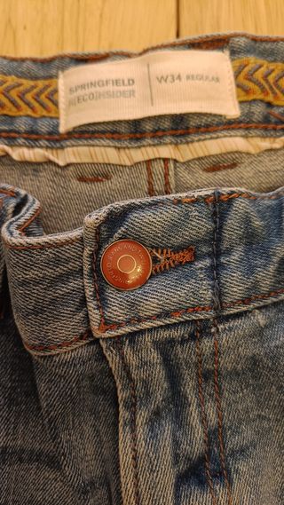 Pantalones vaqueros cortos Springfield talla 44