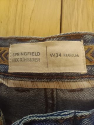 Pantalones vaqueros cortos Springfield talla 44