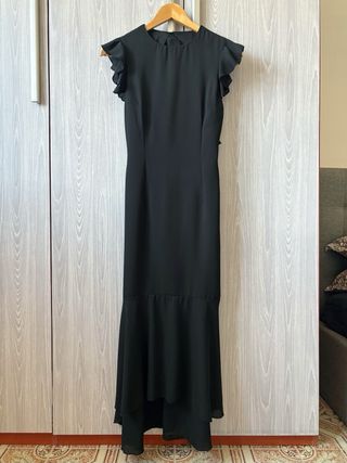 Vestito lungo nero 