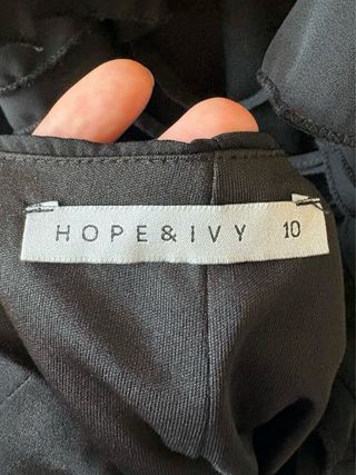 Vestito lungo nero 