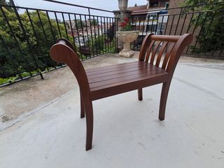 Banco madera maciza