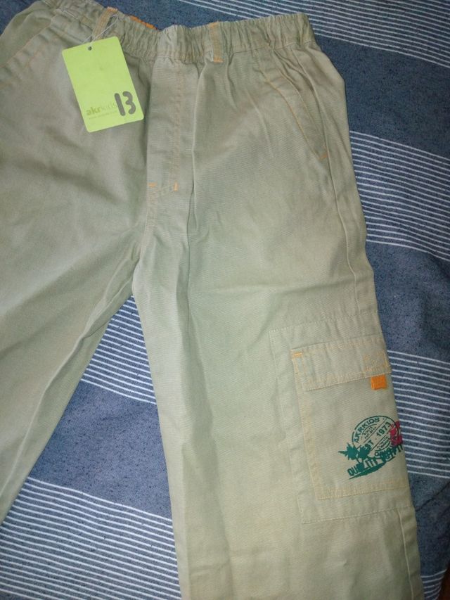 Pantalón corto niño talla 13