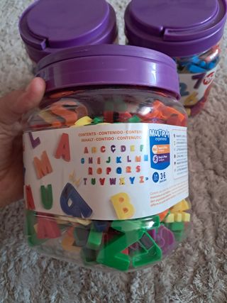 Miniland - Set de 3: ABC's, abc's & Numbers