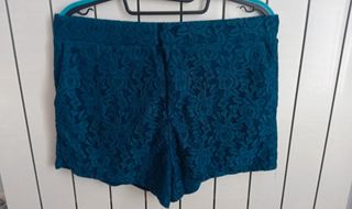 Pantalones encaje - Teal
