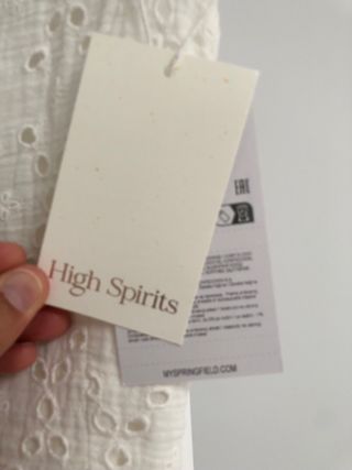 Vestido blanco High Spirits - Talla M