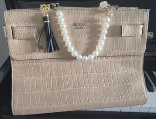 Bolso Guess beige
