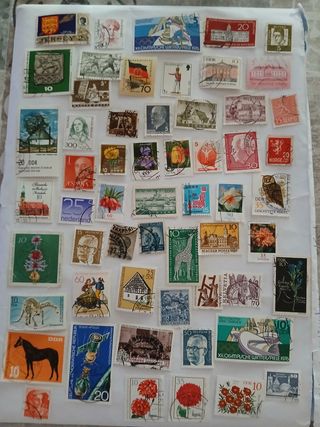 SELLOS MUNDIALES Y HOJAS BLOQUE