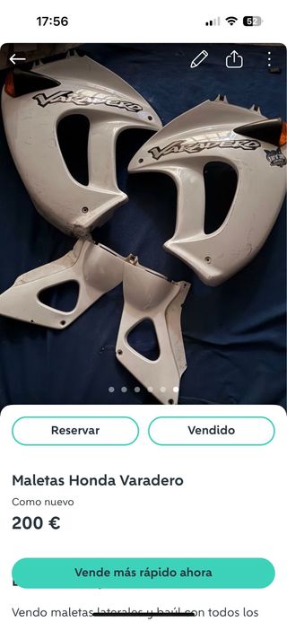 carenado Honda Varadero