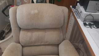 Butaca relax beige balancín , se balancea