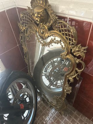 Espejo decoracion de Laton