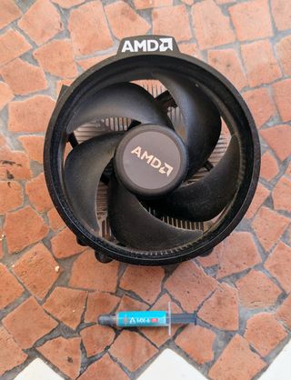 Disipador AMD AM4 - CPU Cooler + pasta térmica