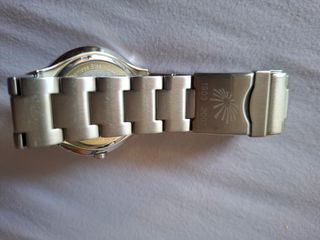 Reloj Racer plata y blanco