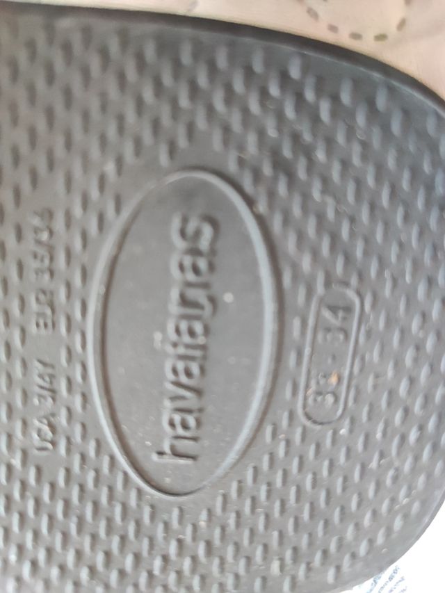 Havaianas Negras 33-34 Originales