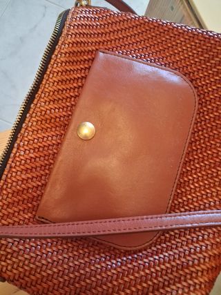 Bolso Bimba y Lola marrón trenzado
Original 