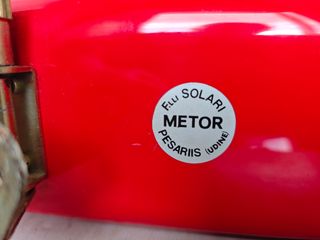 Orologio Solari vintage rosso