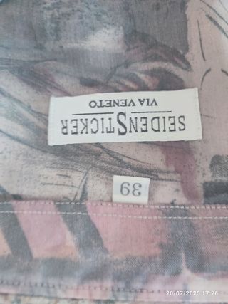 Camisa vintage SEIDENS TICKER L