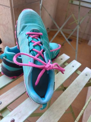 Zapatillas trekking Neakpeak turquesa