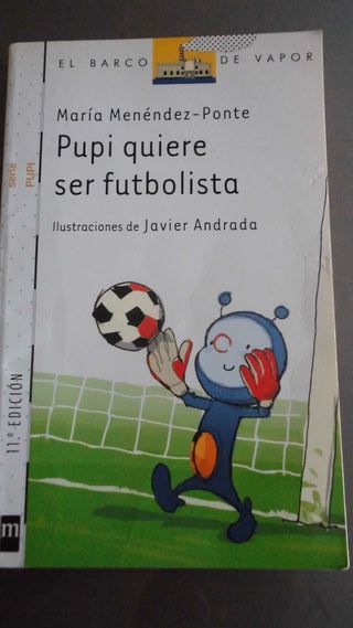 LIBRO PUPI QUIERE SER FUTBOLISTA