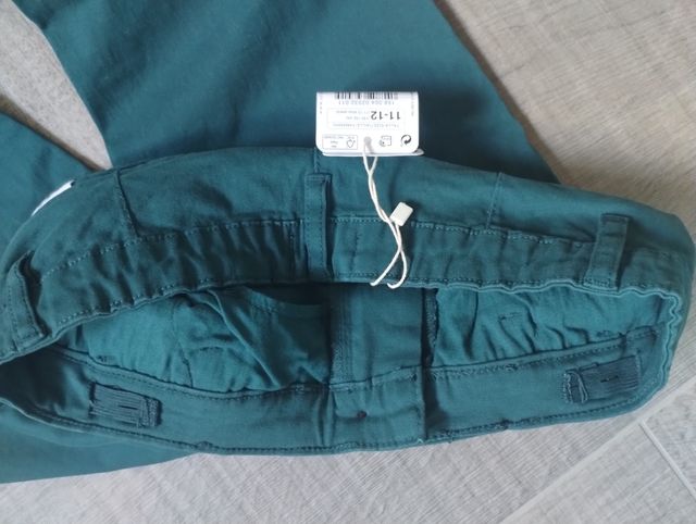 Pantalón niño 11-12 años - Verde oscuro de Sfera