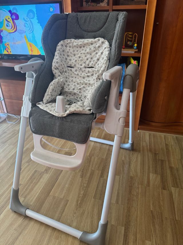 Trona bebé Mila - Gris