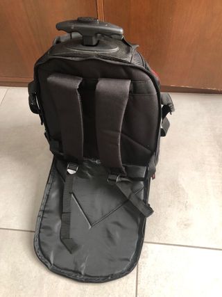 Trolley Zaino PRO-GEST nero/rosso