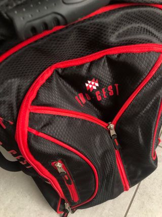 Trolley Zaino PRO-GEST nero/rosso