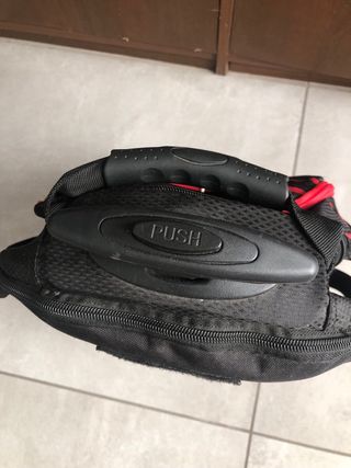 Trolley Zaino PRO-GEST nero/rosso