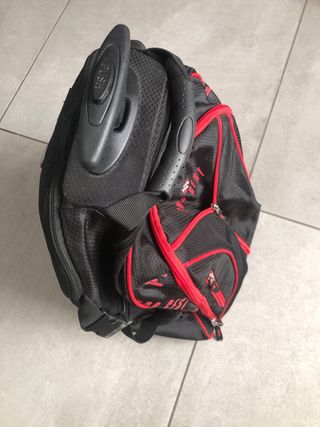 Trolley Zaino PRO-GEST nero/rosso