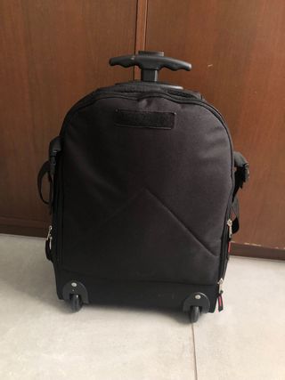 Trolley Zaino PRO-GEST nero/rosso