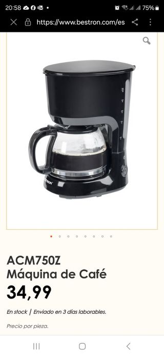 Cafetera Filtro Mandine - Nueva
