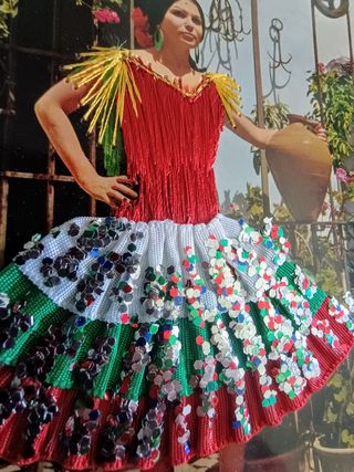 Postales bordadas flamenco (4)