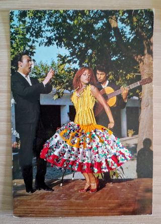 Postales bordadas flamenco (4)