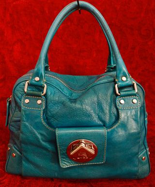 Borsa Etro turchese