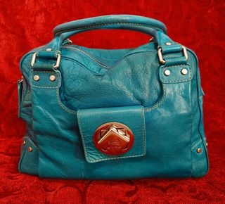 Borsa Etro turchese