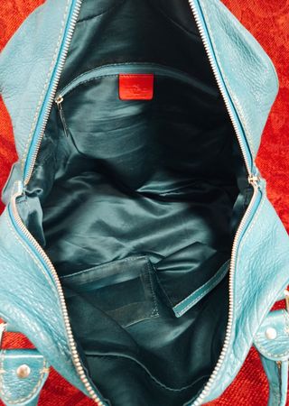 Borsa Etro turchese