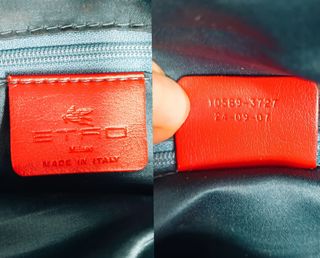Borsa Etro turchese