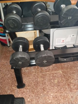 Mancuernas gimnasio completo  crossFit Todo 450€
