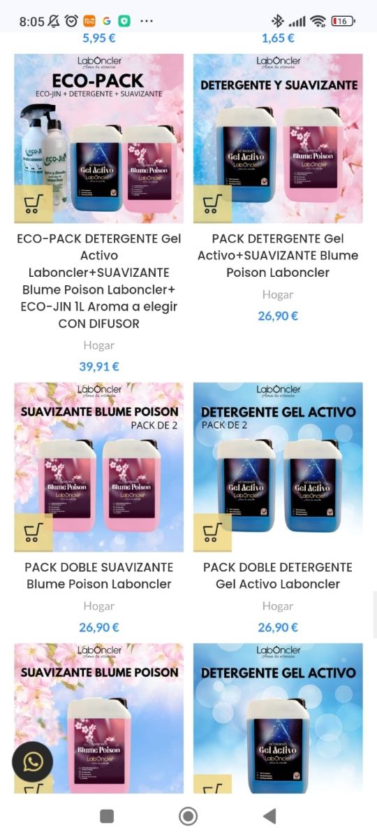 Pack Eco-Jin Oleo + Limpiador
