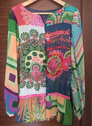 Blusa Desigual multicolor talla S
