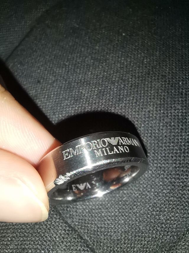 Anillo Emporio Armani Milano - Plata