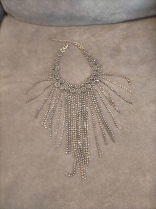 Collar Zara pedrería - con piedras 