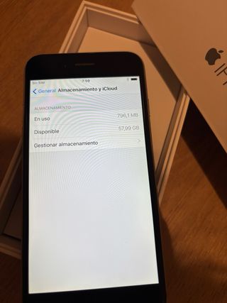 iPhone 6 64gb Plata - Como Nuevo
