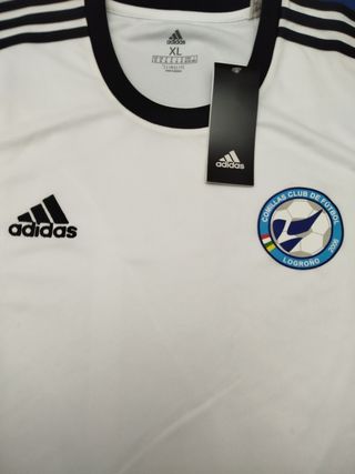 Camiseta Adidas Fútbol Blanco