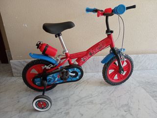 Bicicleta Spiderman 12" Niño